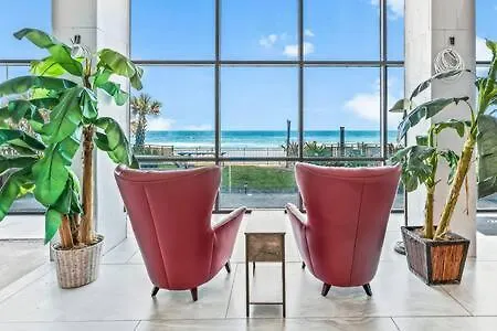 別荘 Oceanside Duo - Double Room, Water Views, Pool & Beach Access, Free Parking デイトナ・ビーチ
